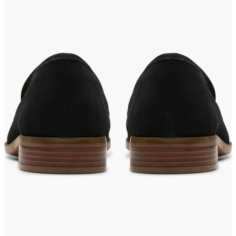 Clarks Black Trish Cove Slip On - Picture 4 of 10